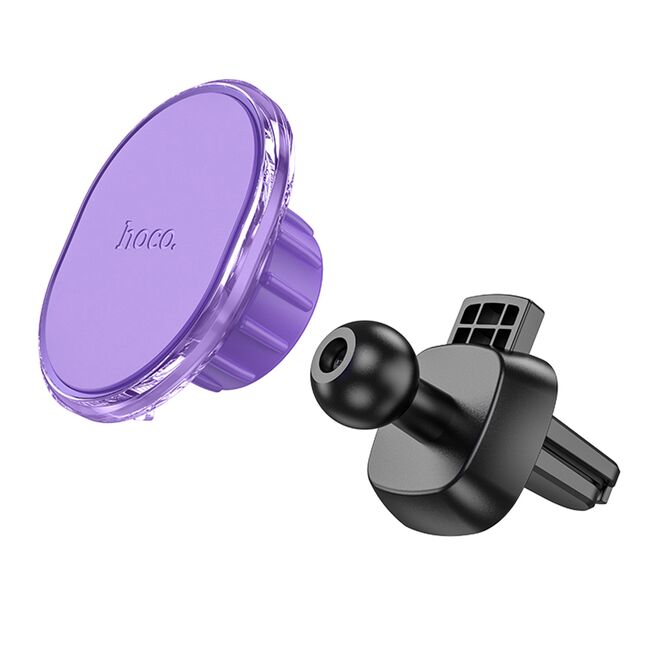Suport telefon auto magnetic grila ventilatie Hoco H1, turcoaz