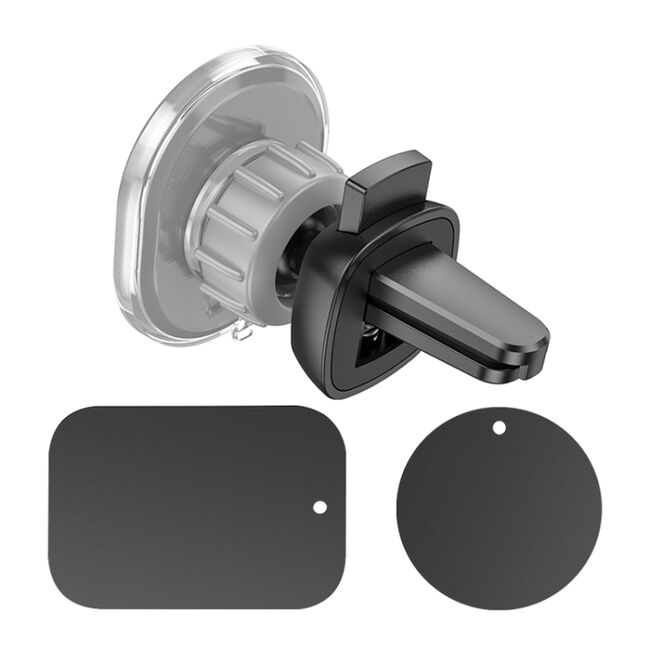 Suport telefon auto magnetic grila ventilatie Hoco H1, turcoaz