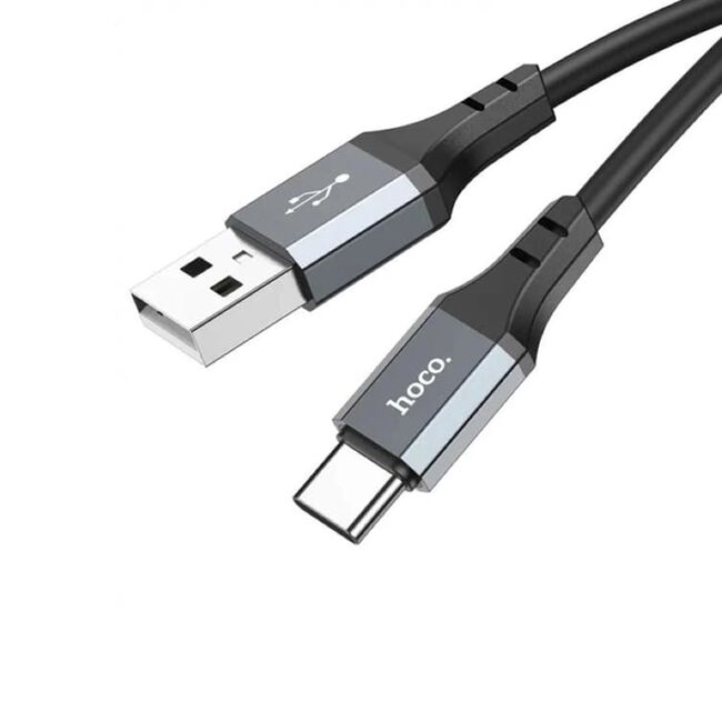 Cablu de date USB la Type-C, 3A, 3m Hoco X92, negru