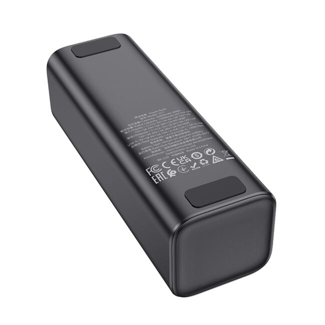 Power bank USB, 2x Type-C, Digital Display, 140W, 25000mAh, negru