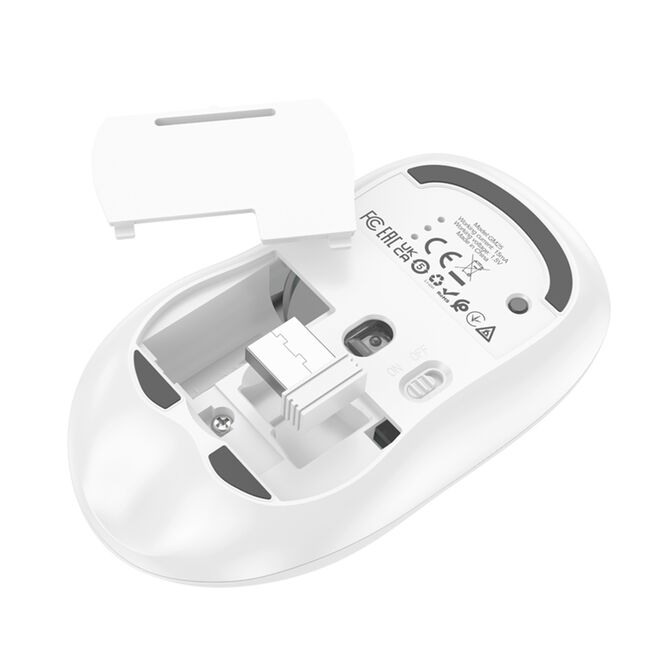 Mouse laptop wireless 2.4G, 1600 DPI Hoco GM25, mov