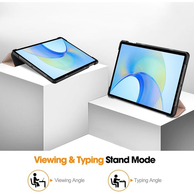 Husa Honor Pad X9 11.5 inch UltraSlim cu functie stand, rose gold