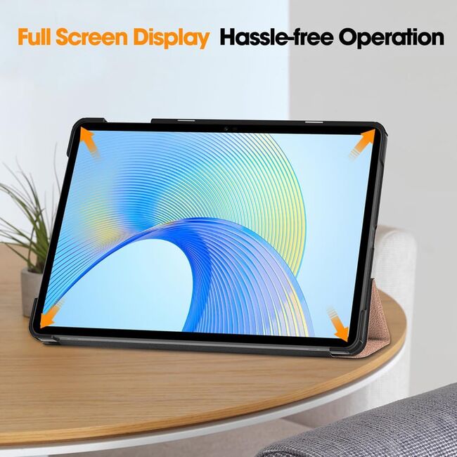 Husa Honor Pad X9 11.5 inch UltraSlim cu functie stand, rose gold
