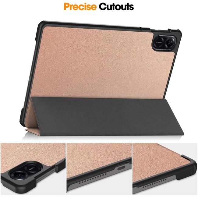 Husa Honor Pad X9 11.5 inch UltraSlim cu functie stand, rose gold