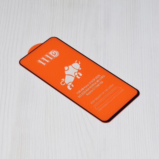Folie sticla Xiaomi Redmi Note 13 4G Techsuit 111D Full Glue Full Cover, negru