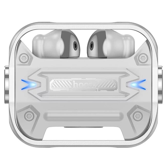 Casti gaming Bluetooth TWS cu microfon Hoco EW55, argintiu