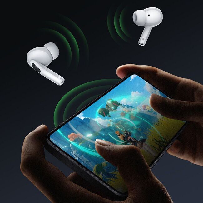 Casti Bluetooth True Wireless Hi-Fi in-ear Hoco EW59, alb