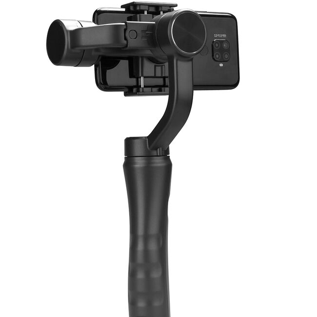 Stabilizator imagine, pentru telefon, cu Sport Inception si Face Tracking - Techsuit (F6) - Black