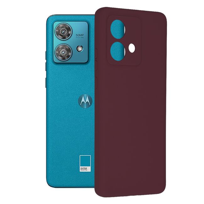 Husa Motorola Edge 40 Neo Techsuit Soft Edge Silicone, violet