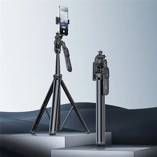 Selfie stick cu tripod si telecomanda, Bluetooth 5.0 Yesido SF17