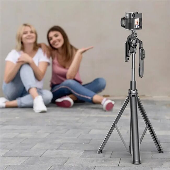 Selfie stick cu tripod si telecomanda, Bluetooth 5.0 Yesido SF17
