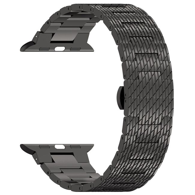 Curea pentru Apple Watch 4, 5, 6, 7, 8, 9, SE, SE2, Ultra, Ultra 2 (42/44/45/49mm) - negru