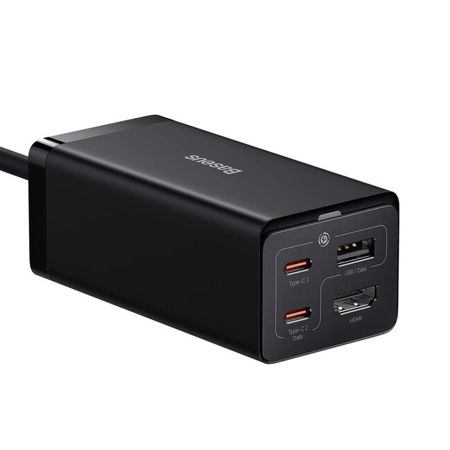 Statie de incarcare Charging Station GaN5 Pro (CCGP110201) - HDMI 4K, 2xType-C, USB, 67W, 1.5m, Cablu Type-C, 100W, 40Gbps, 1m, negru, CCGP110201