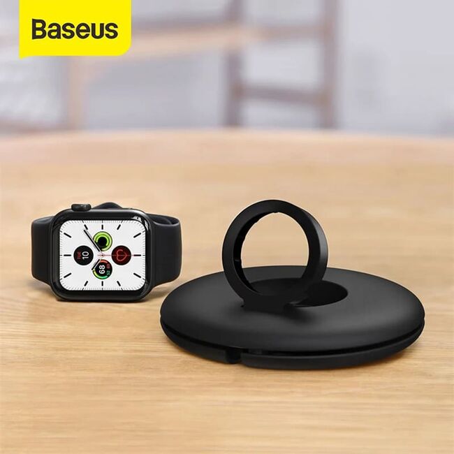 Incarcator wireless Apple Watch 1/2/3/4/5 Baseus, ACSLH-01