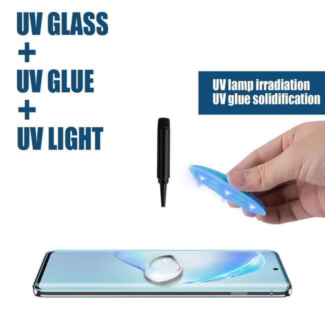 Folie sticla Honor Magic 5 Lite Lito UV Glue, transparenta