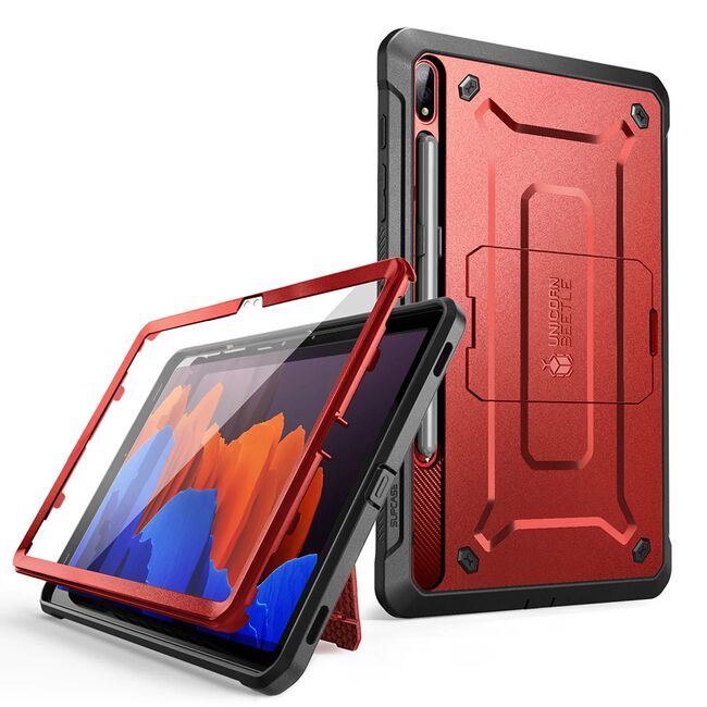 Husa Samsung Galaxy Tab S8 Ultra Supcase Unicorn Beetle Pro, rosu