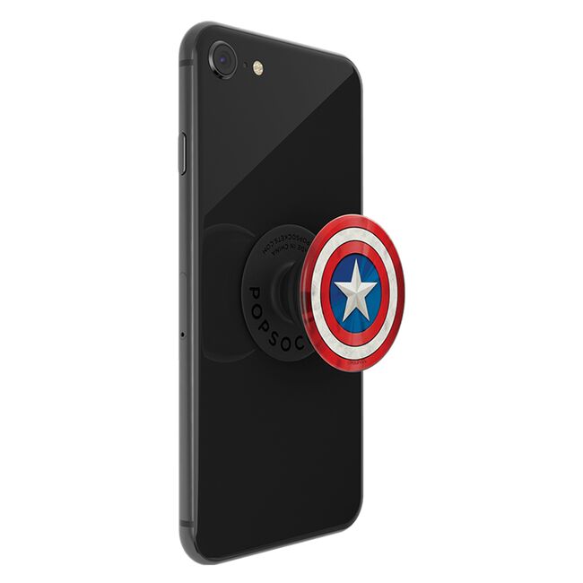 Popsockets original, suport cu functii multiple, Captain America Shield