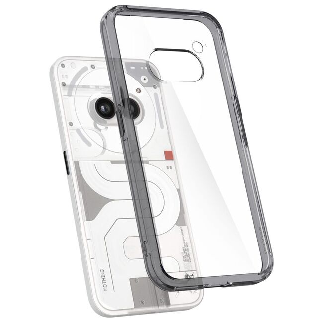 Husa Nothing Phone (2a), (2a) Plus Spigen Ultra Hybrid, transparent / gri
