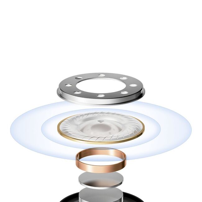 Căști Wireless TWS In-Ear cu Bluetooth, Noise Cancelation, Control Tactil, Încărcare Wireless, Alb