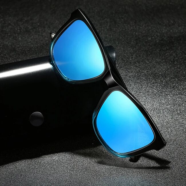 Ochelari de soare barbati polarizati Techsuit, negru, 0717