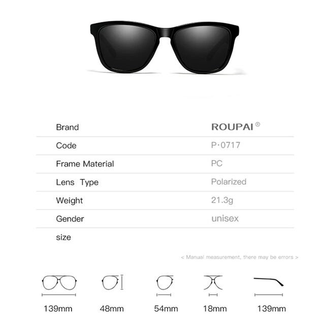 Ochelari de soare barbati polarizati Techsuit, albastru, 0717