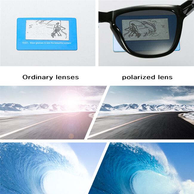Ochelari de soare barbati polarizati Techsuit, albastru, 0717