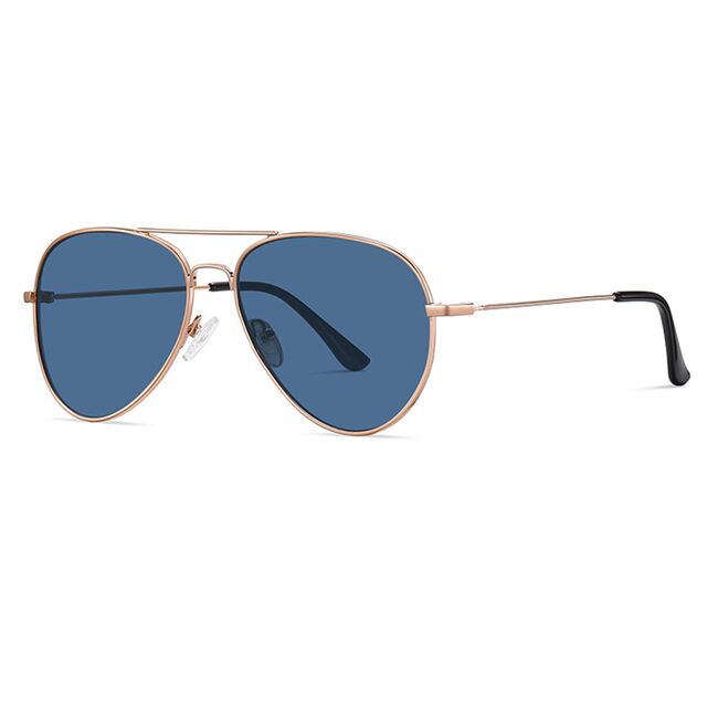 Ochelari de soare aviator unisex Techsuit, albastru, 3025