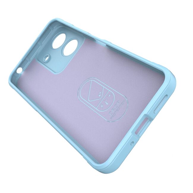 Husa pentru  Xiaomi Redmi 13C Liquid Silicone, Microfibre Lining, Non-Slip Airbag Design, verde