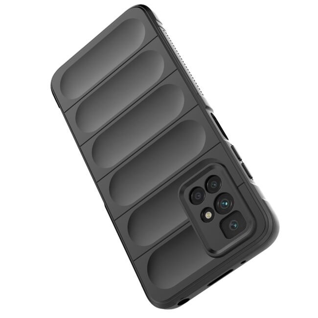 Husa pentru  Xiaomi Redmi 10 Liquid Silicone, Microfibre Lining, Non-Slip Airbag Design, bordeaux