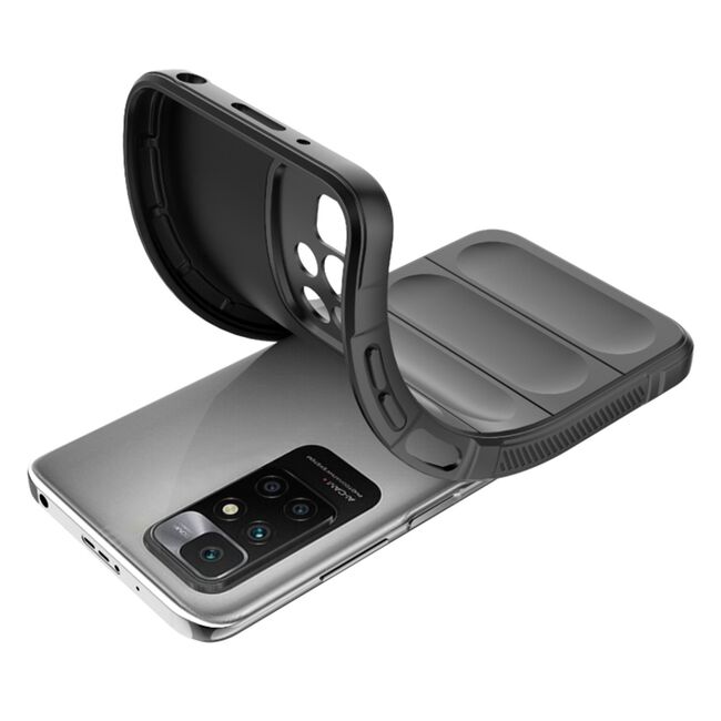 Husa pentru  Xiaomi Redmi 10 Liquid Silicone, Microfibre Lining, Non-Slip Airbag Design, bordeaux