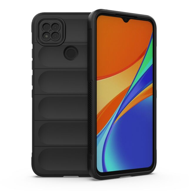 Husa Xiaomi Redmi 9C Techsuit Magic Shield, negru