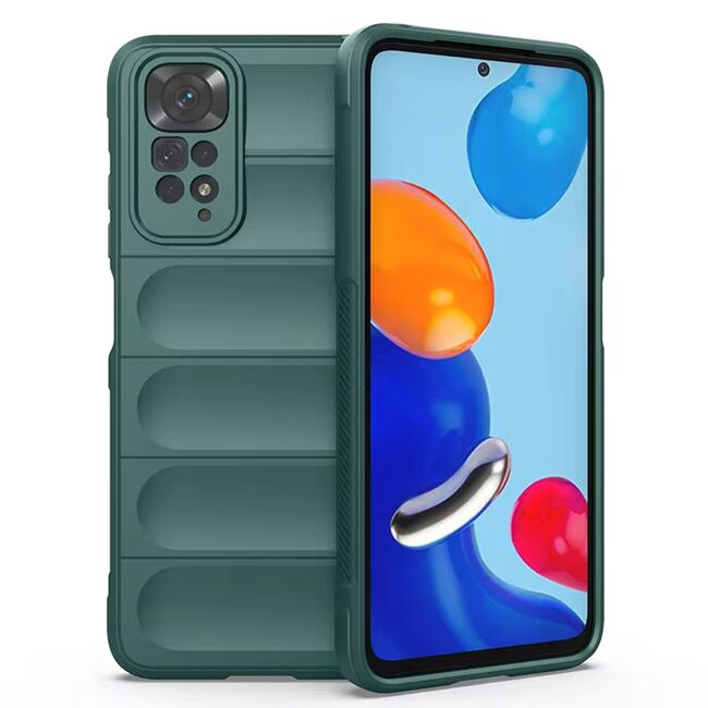 Husa Xiaomi Redmi Note 11, Note 11S Techsuit Magic Shield, verde