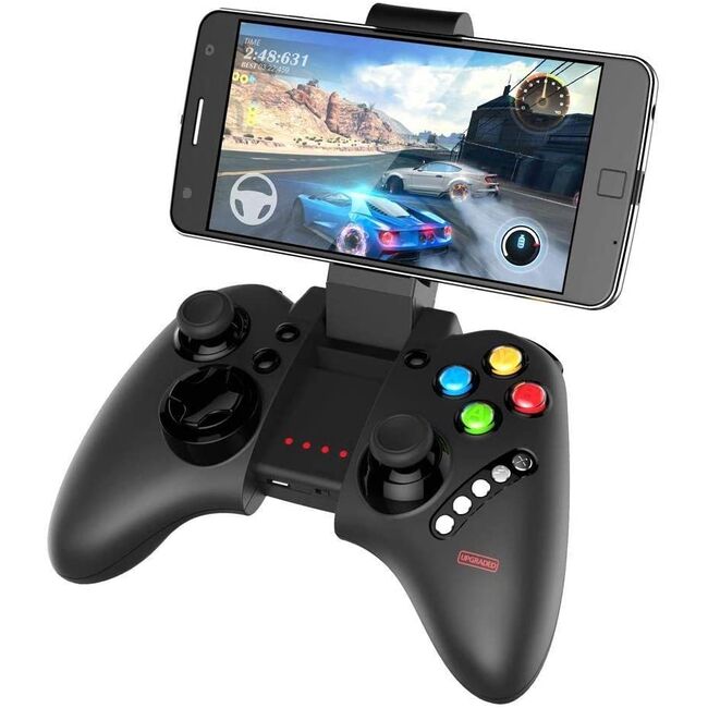 GamePad Controller ipega PG-9021S pentru Android, Windows si Console, Bluetooth, Wireless, 380 mAh, Negru