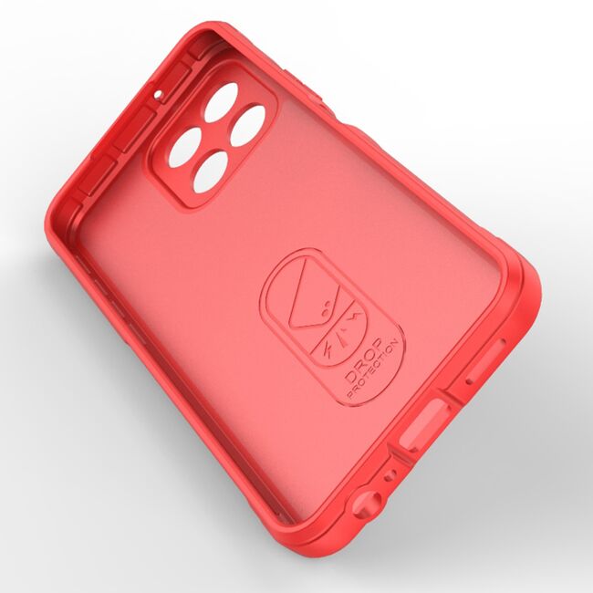 Husa pentru  Honor 70 Lite, Honor X6, Honor X8 5G Liquid Silicone, Microfibre Lining, Non-Slip Airbag Design, bordeaux