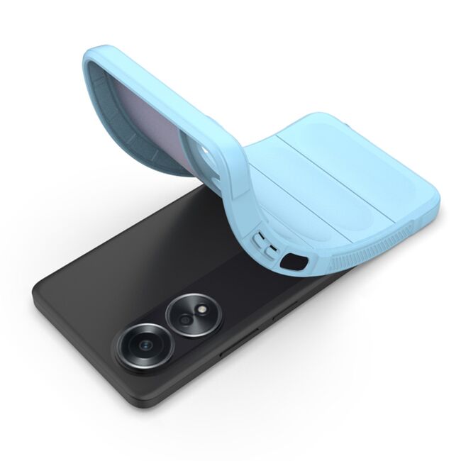 Husa pentru Husa Oppo A58 4G Liquid Silicone, Microfibre Lining, Non-Slip Airbag Design, bordeaux