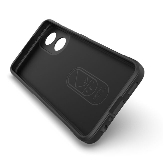 Husa pentru  Oppo A78 4G Liquid Silicone, Microfibre Lining, Non-Slip Airbag Design, albastru