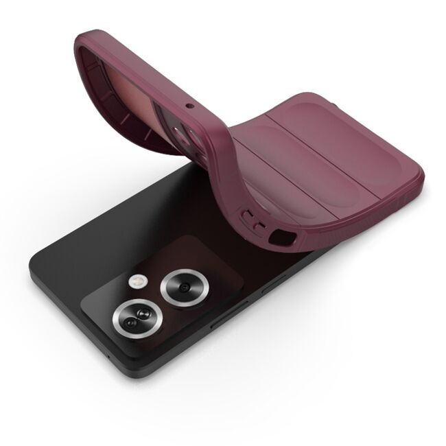 Husa Oppo A79 5G Techsuit Magic Shield, bordo