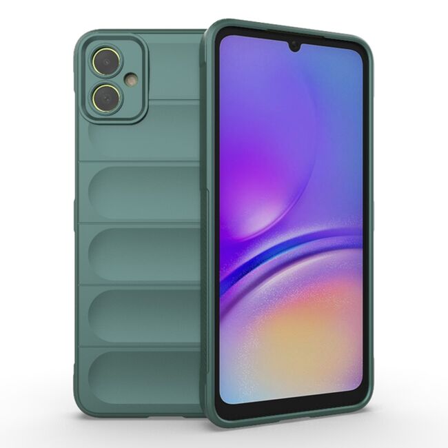 Husa pentru  Samsung Galaxy A05 Liquid Silicone, Microfibre Lining, Non-Slip Airbag Design, verde