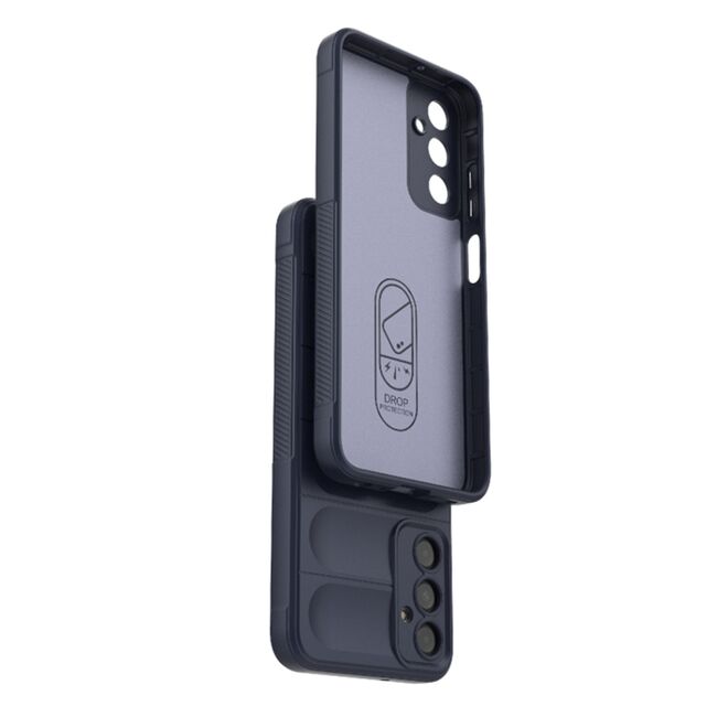 Husa pentru  Samsung Galaxy A05s Liquid Silicone, Microfibre Lining, Non-Slip Airbag Design, negru