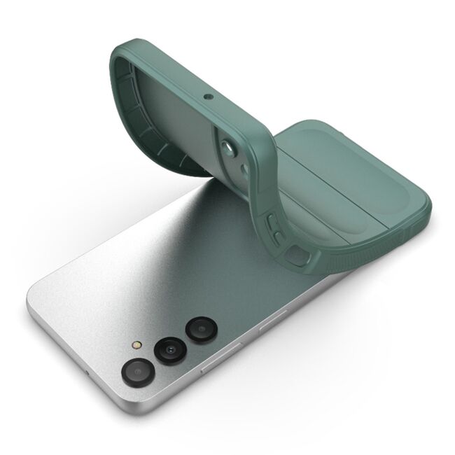 Husa pentru  Samsung Galaxy A05s Liquid Silicone, Microfibre Lining, Non-Slip Airbag Design, rosu