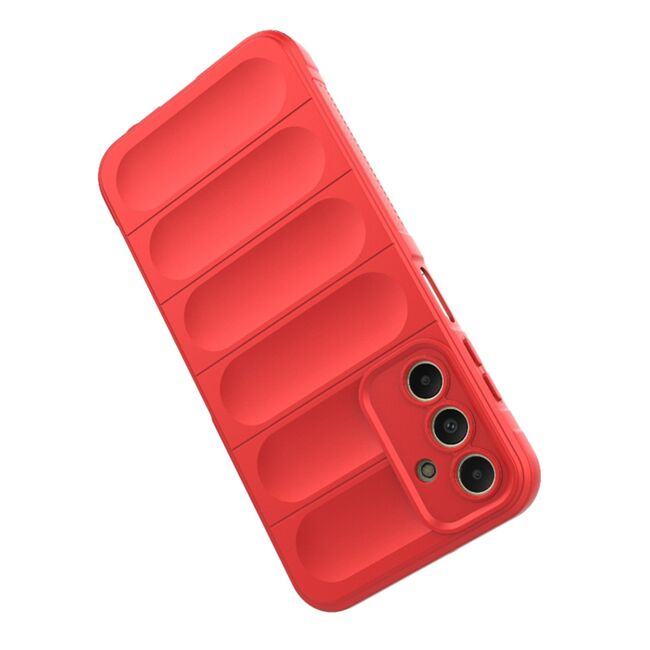 Husa pentru  Samsung Galaxy A15 Liquid Silicone, Microfibre Lining, Non-Slip Airbag Design, mov