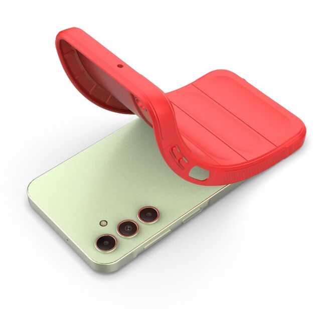 Husa pentru  Samsung Galaxy A15 Liquid Silicone, Microfibre Lining, Non-Slip Airbag Design, mov