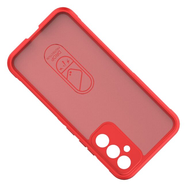 Husa pentru Samsung Galaxy A34 Liquid Silicone, Microfibre Lining, Non-Slip Airbag Design - bordeaux