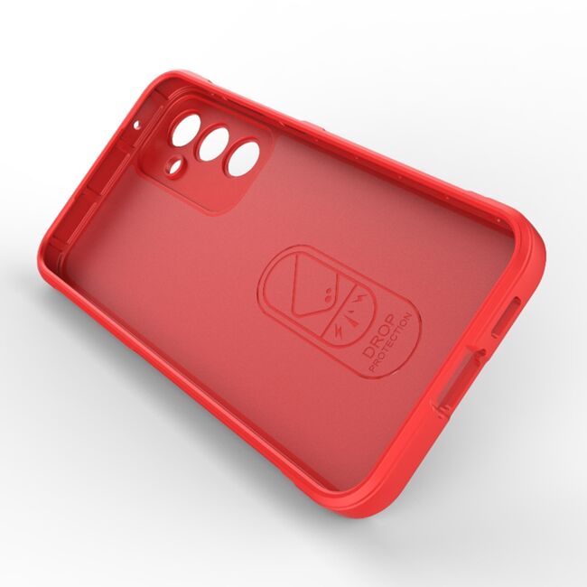 Husa pentru  Samsung Galaxy S23 FE Liquid Silicone, Microfibre Lining, Non-Slip Airbag Design, albastru