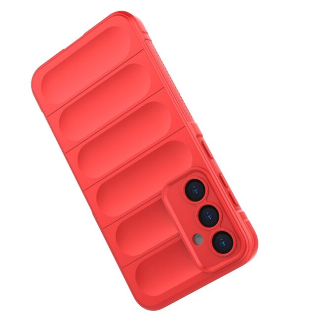 Husa pentru Samsung Galaxy S23 FE Liquid Silicone, Microfibre Lining, Non-Slip Airbag Design - red