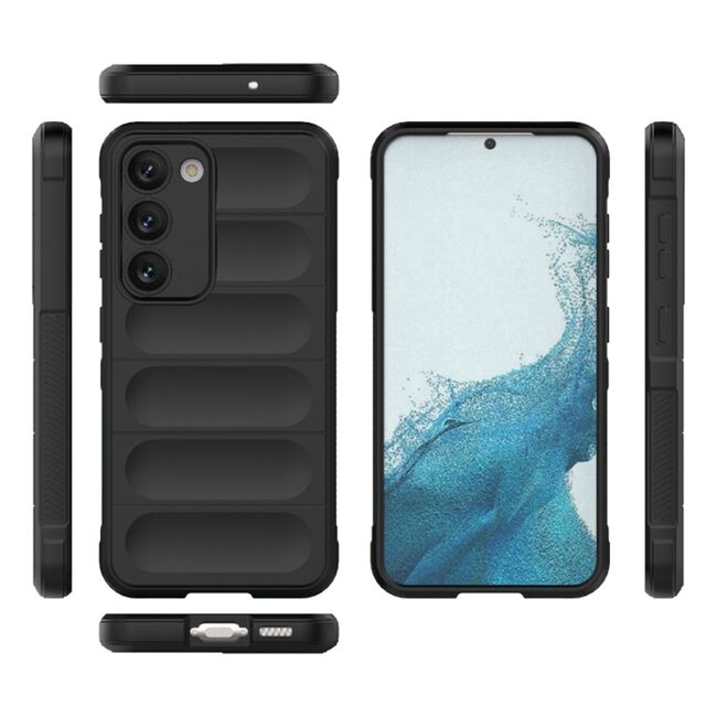 Husa pentru  Samsung Galaxy S23 Plus  Liquid Silicone, Microfibre Lining, Non-Slip Airbag Design, albastru