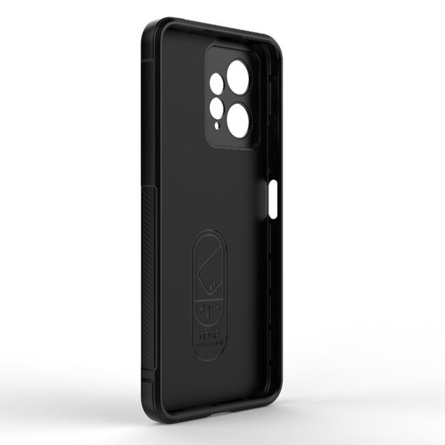 Husa pentru  Xiaomi Redmi 12 5G, Redmi 12 4G Liquid Silicone, Microfibre Lining, Non-Slip Airbag Design, mov
