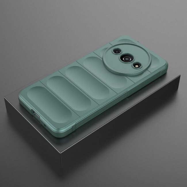 Husa pentru  Xiaomi Redmi A3 Liquid Silicone, Microfibre Lining, Non-Slip Airbag Design, verde