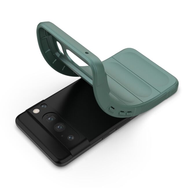 Husa pentru  Google Pixel 8 Pro Liquid Silicone, Microfibre Lining, Non-Slip Airbag Design, bordeaux