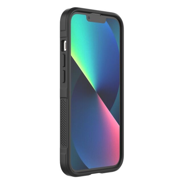 Husa pentru  iPhone 13 Liquid Silicone, Microfibre Lining, Non-Slip Airbag Design, mov
